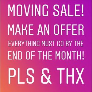 Moving Sale